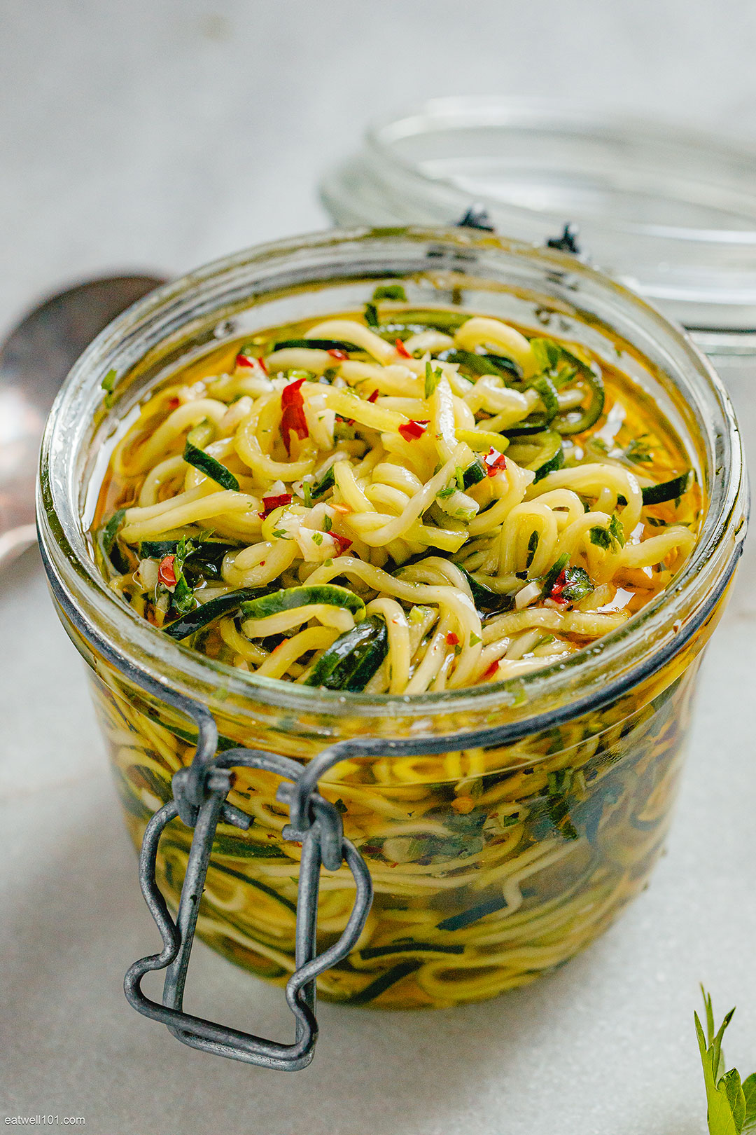 ZUCCHINE SOTT’OLIO SENZA COTTURA