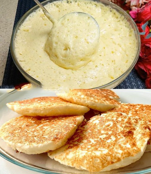 Potrei mangiarli quasi tutti i giorni, pancake allo yogurt e alle mele in 3 minuti