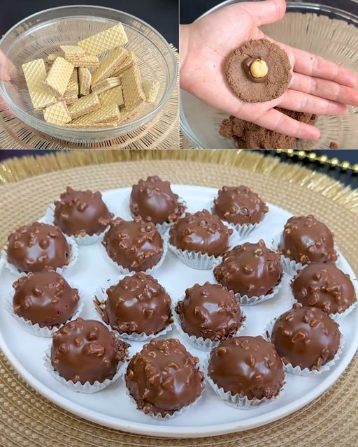 Cioccolatini alle nocciole: belli, buoni e semplici da preparare
