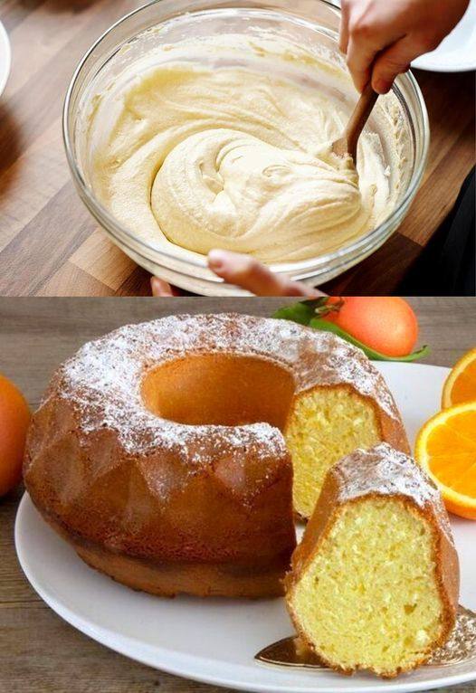 Lo preparo due volte a settimana! – Torta all’arancia che fa impazzire il mondo