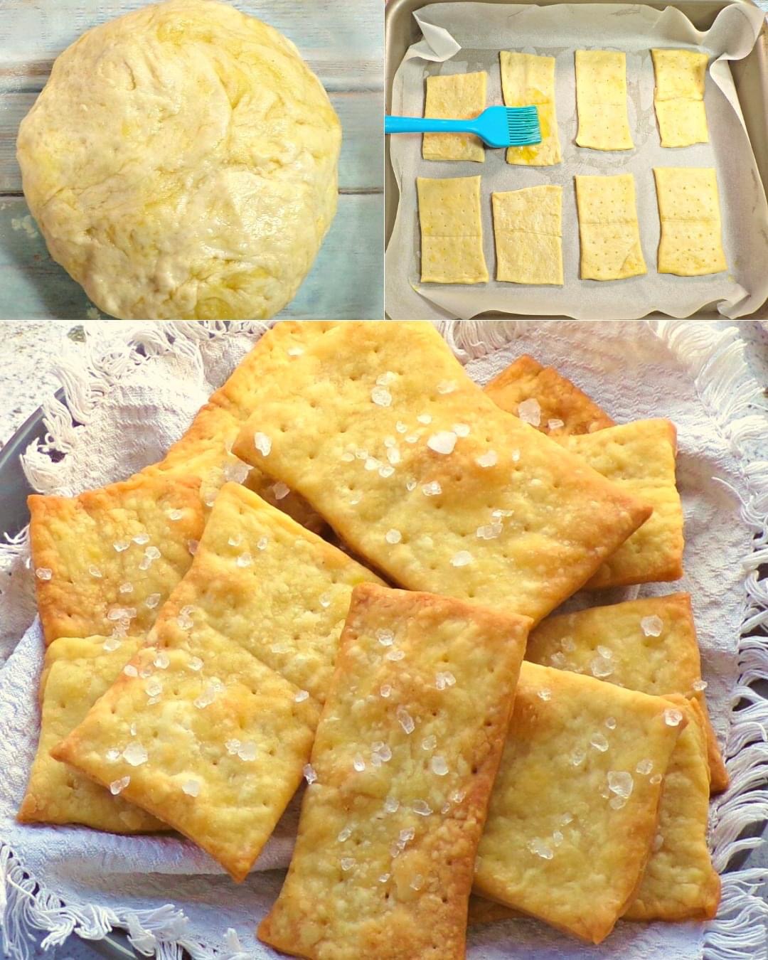 CRACKERS sono degli snack salati sottili