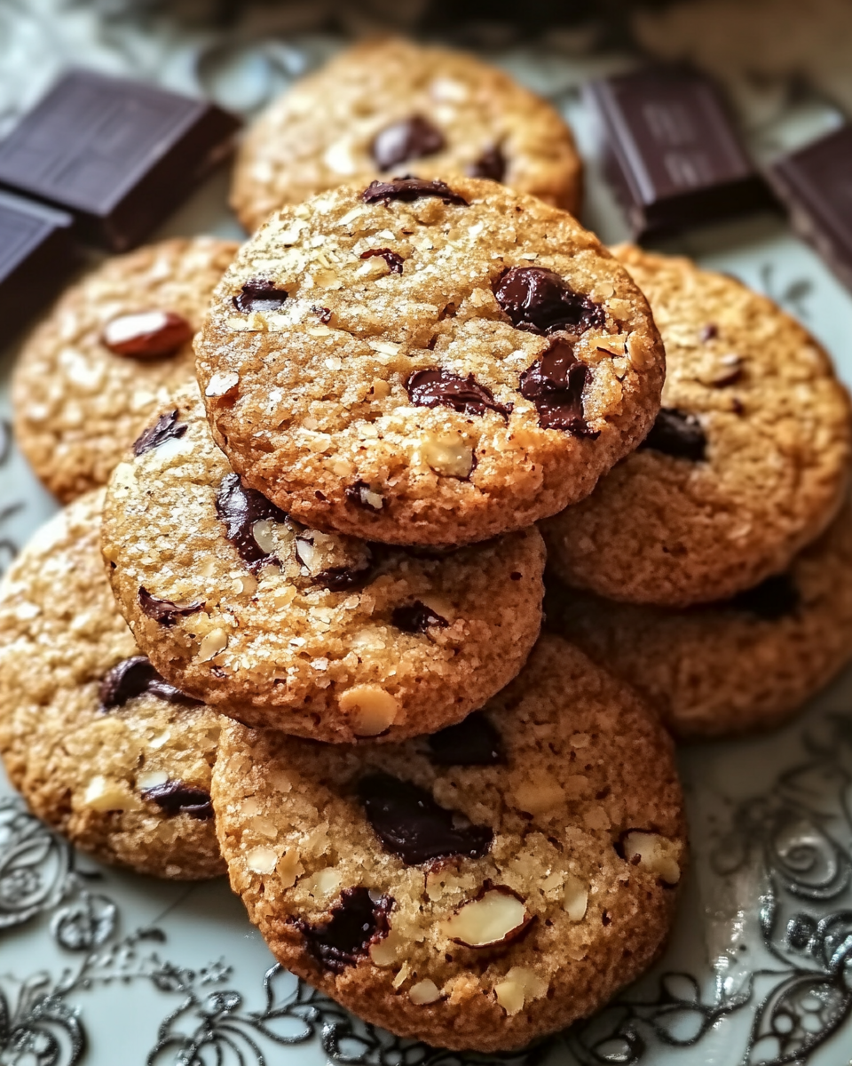 BISCOTTONI MANDORLE E CIOCCOLATO