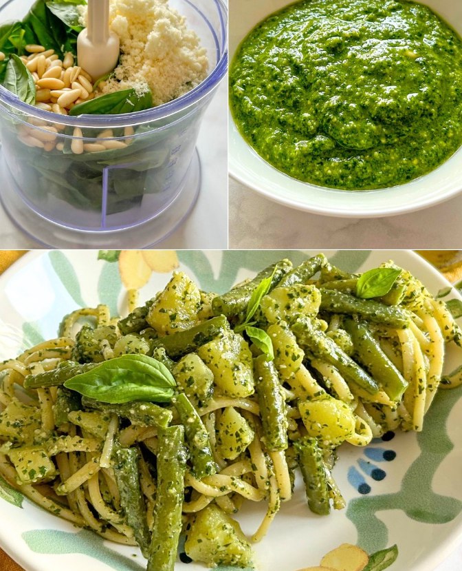 Il Segreto di un Pesto Brillante: Ricetta Facile per un Primo Piatto Irresistibile 🌿