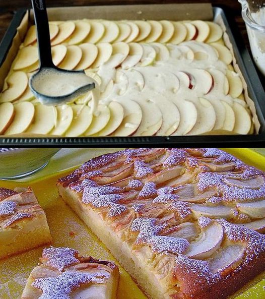 Torta di mele che si prepara sempre in 5 minuti!