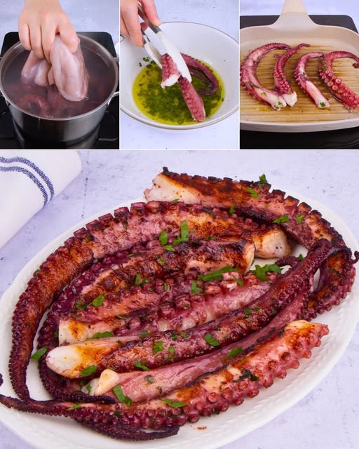 Polpo alla griglia