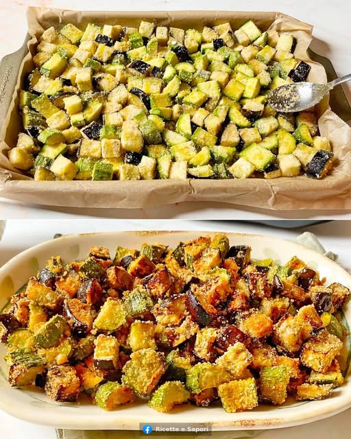 Melanzane e zucchine al forno: la ricetta del contorno croccante e irresistibile