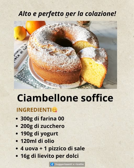 CIAMBELLONE ALTO E SOFFICE