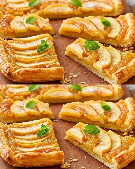Tarta de Manzana con Hojaldre