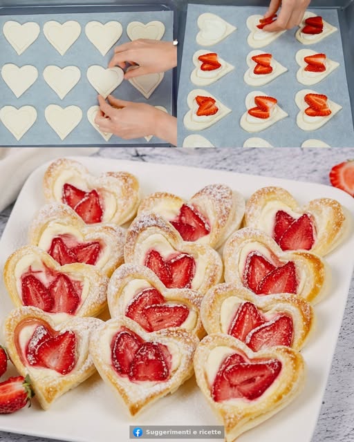 Cuori di biscotto di pasta frollaricetta facile e deliziosa
