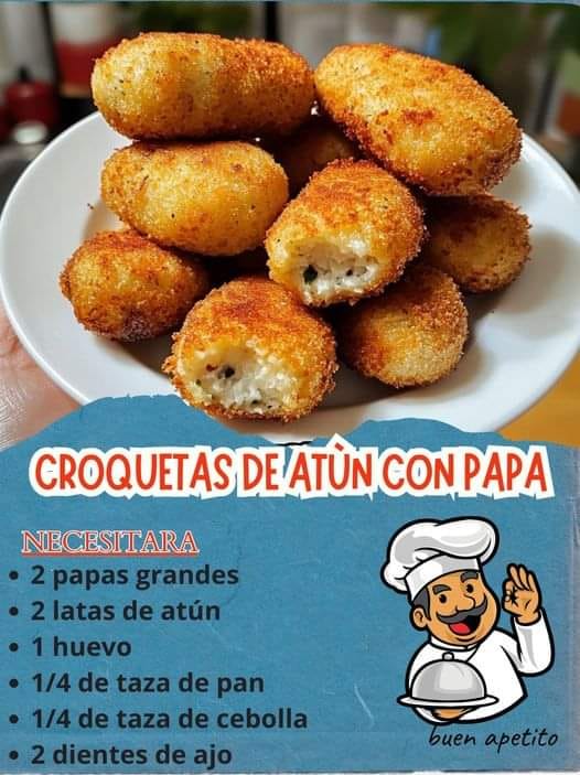 Croquetas de Atún con Papa