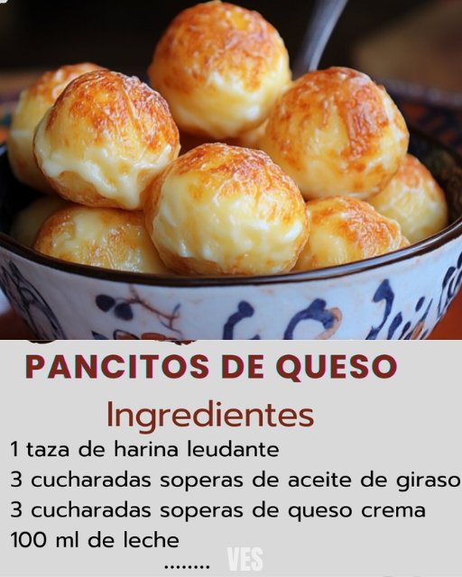 Pancitos de Queso: Esponjosos, Deliciosos y Fáciles de Hacer