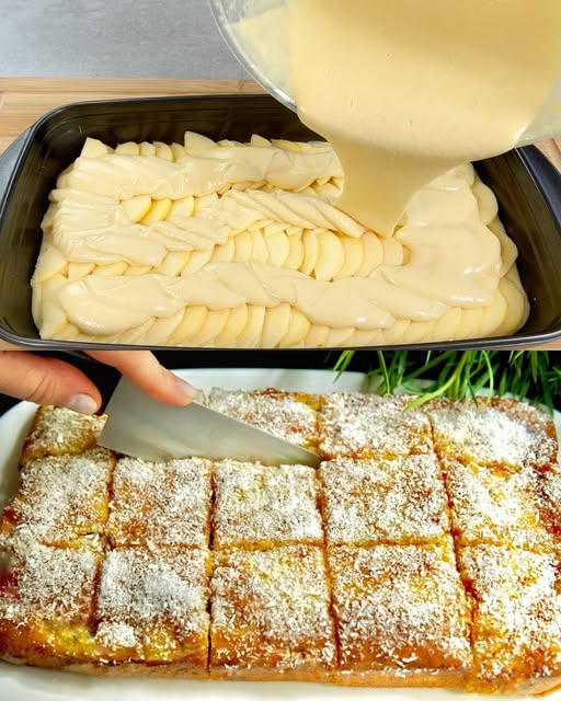 Torta di mele e yogurt