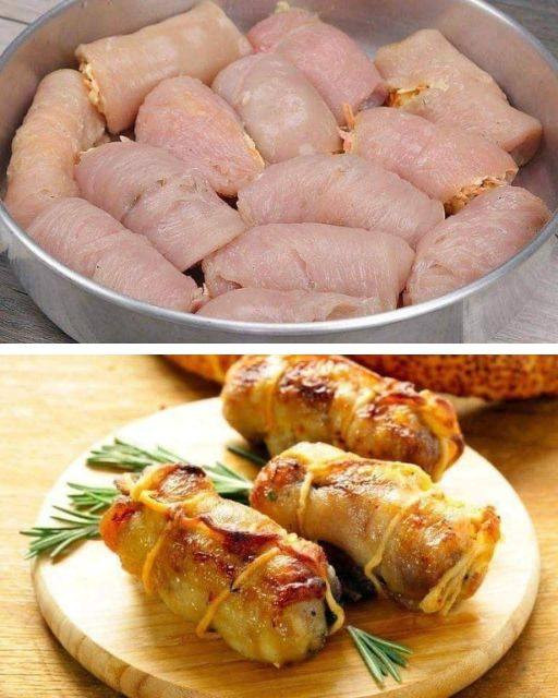 Ricetta per i petti di pollo ripieni, sono deliziosi!