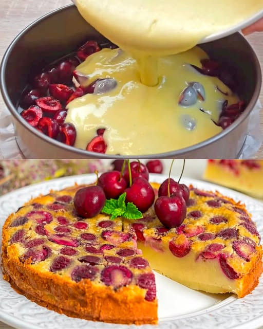Torta cremosa alle ciliegie: la ricetta del dessert bello e goloso
