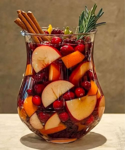Sangria di Natale analcolica