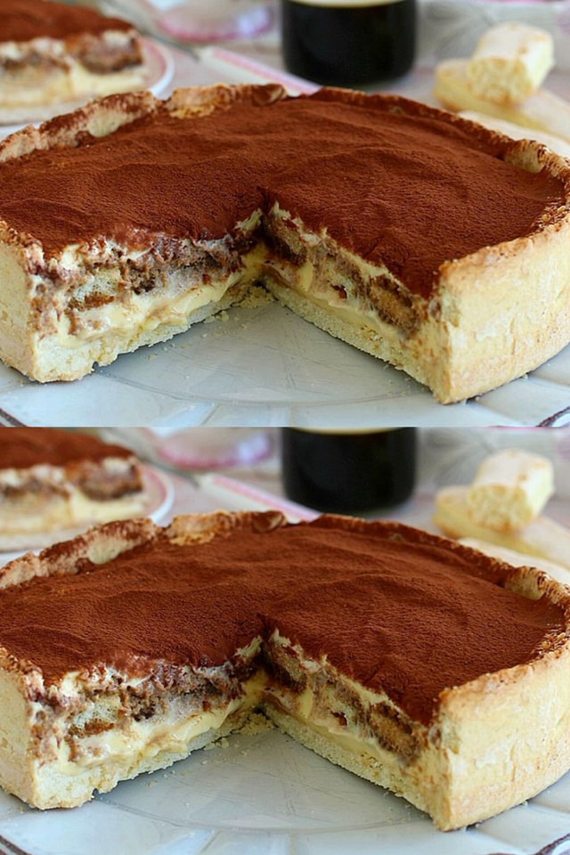 Crostata al tiramisù: un dolce invitante e chic