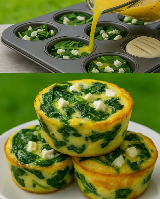 Spinaci al forno davvero deliziosi e succosi… Cena veloce e sana in 10 minuti…