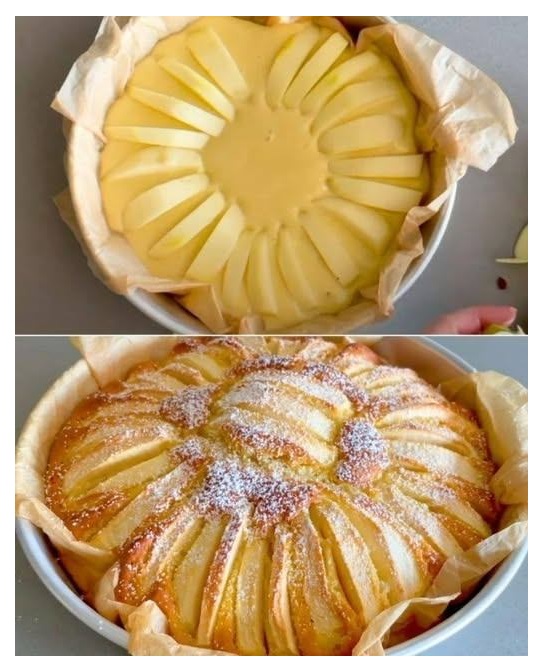 🍎 Torta di Mele Morbida e Profumata