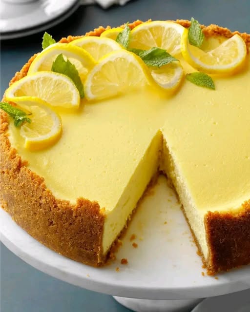 Cheesecake al limone cotto in casa