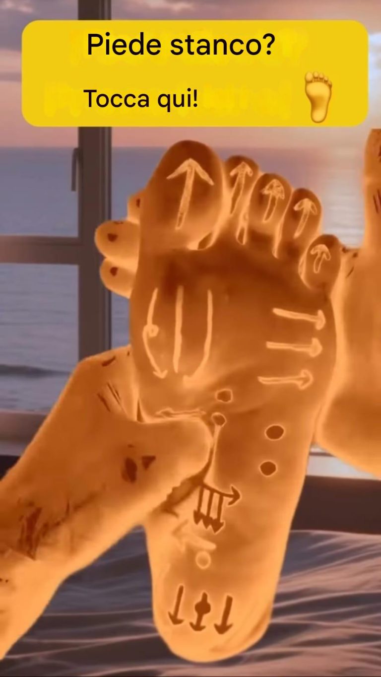 Piedi stanchi? Premi qui!
