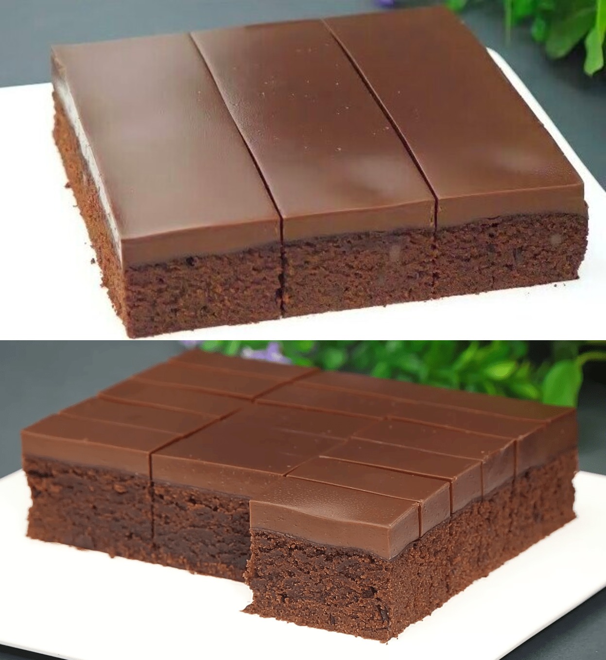 Torta al cioccolato superveloce pronta per il forno in 2-3 minuti!