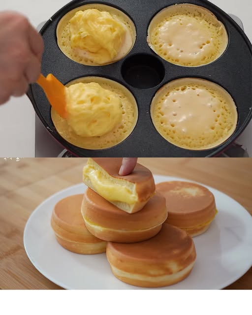   Pancake alla crema pasticcera