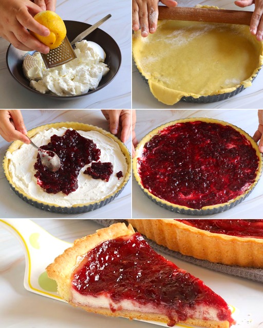 Crostata ricotta e visciole: la ricetta del dolce tipico della pasticceria romana