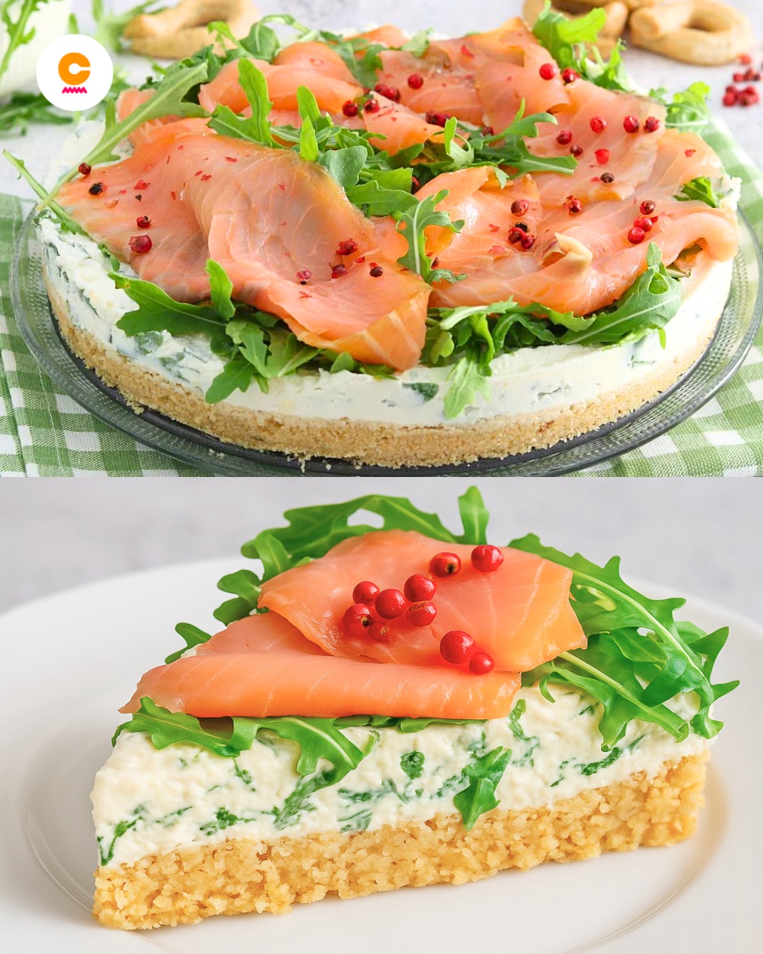 Cheesecake al salmone: la ricetta