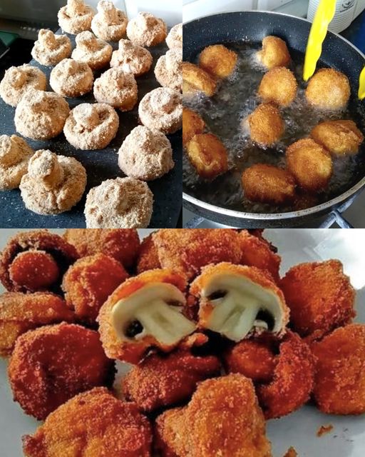 Funghi fritti: pasto facile, veloce e così gustoso