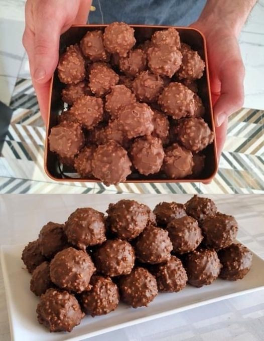 Come preparare il dolce perfetto per tutta la famiglia: Rocher Balls fatte in casa! Facile da preparare!