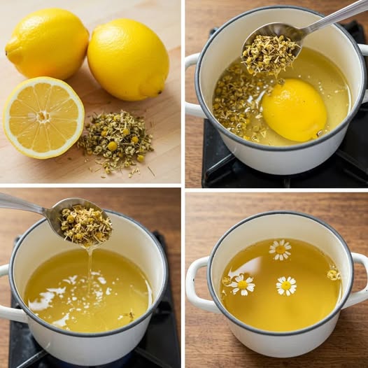 Mescola limone e camomilla e mi ringrazierai quando lo scoprirai.
