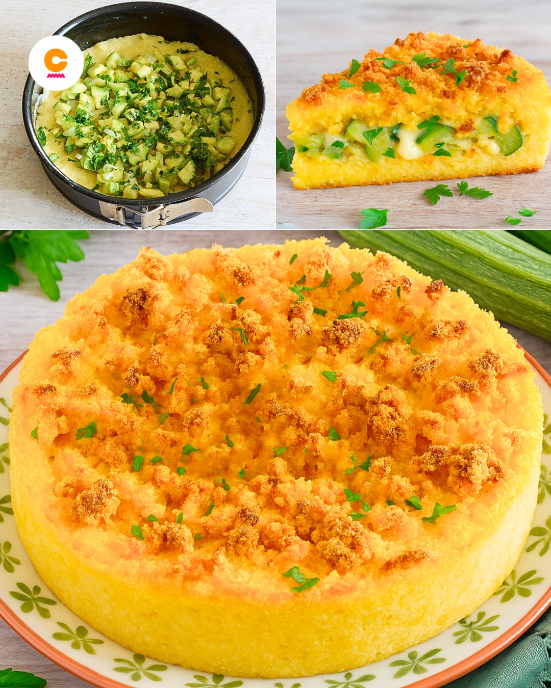 Sbriciolata di patate e zucchine: la ricetta saporita dal ripieno filante