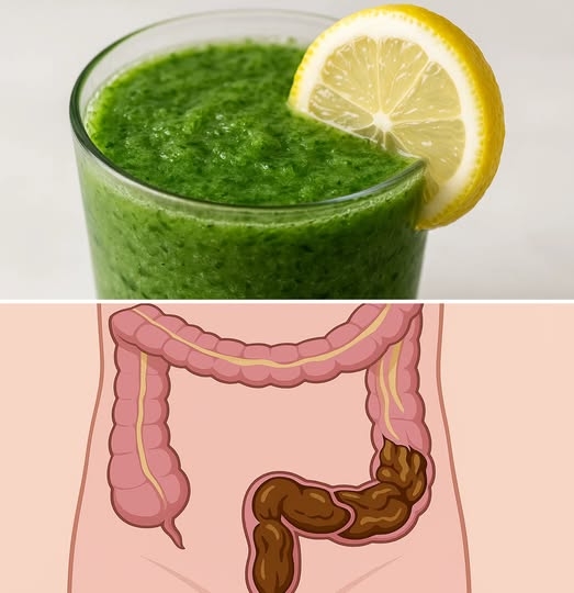Il frullato verde che disintossica il colon, cura la stitichezza e fa perdere fino a 6 chili