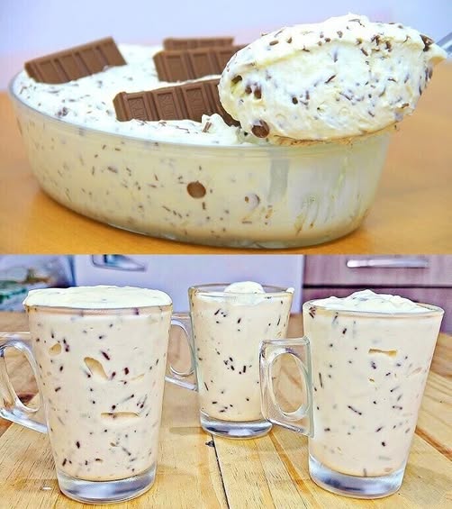 Attenzione, crema dipendenza, marshmallow crema in 4-5 minuti