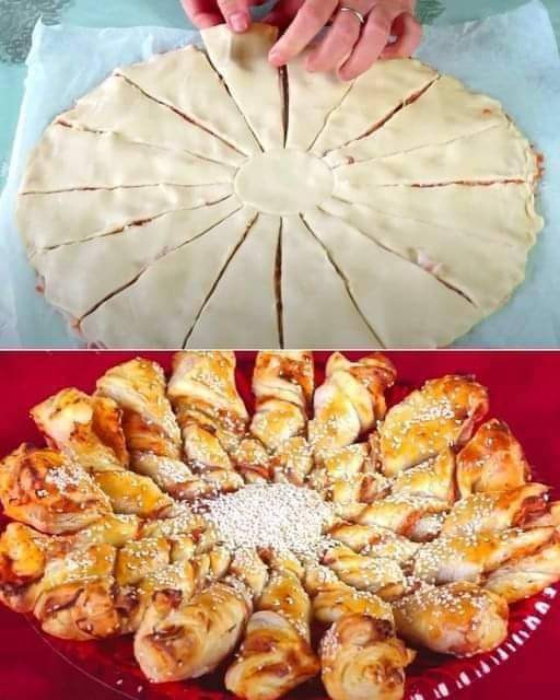 Stella rustica di pomodoro: l’aperitivo originale e facile da preparare