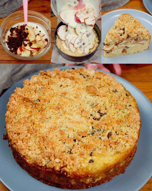 Torta sbriciolata di mele: super profumata e velocissima da preparare!