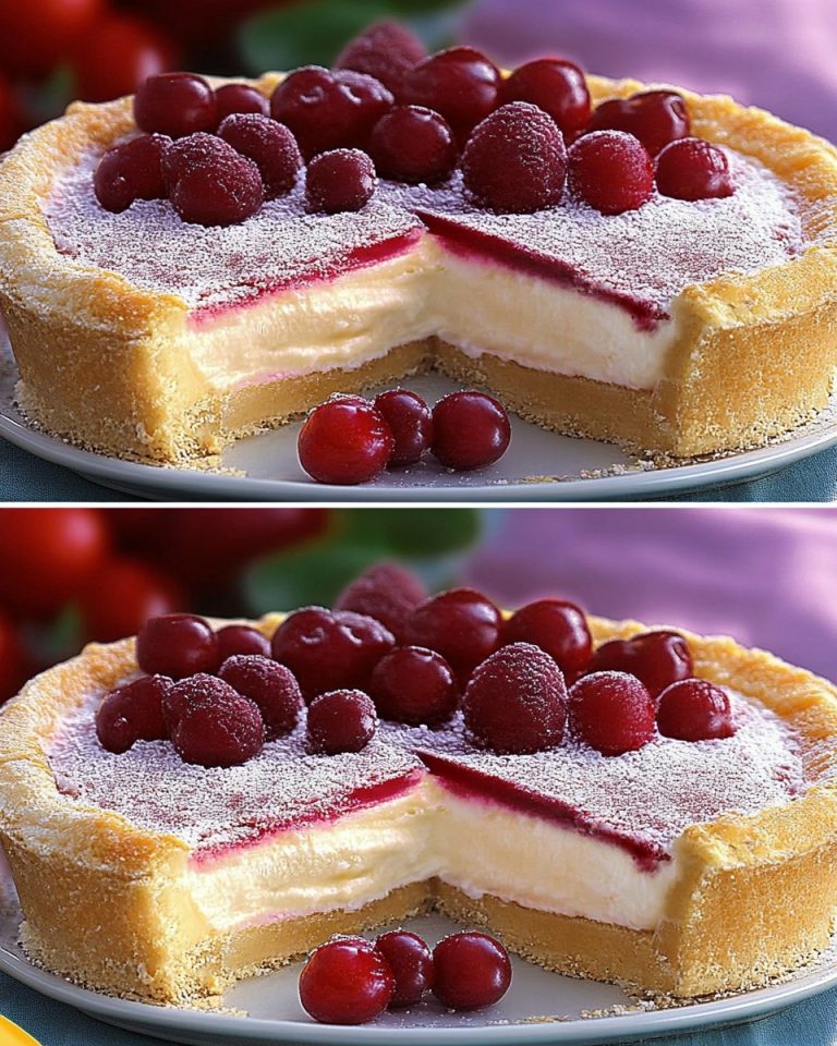 Crostata di Ricotta e Ciliegie!
