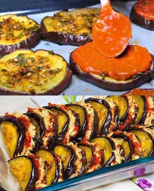 Melanzane al forno con pomodoro e formaggio