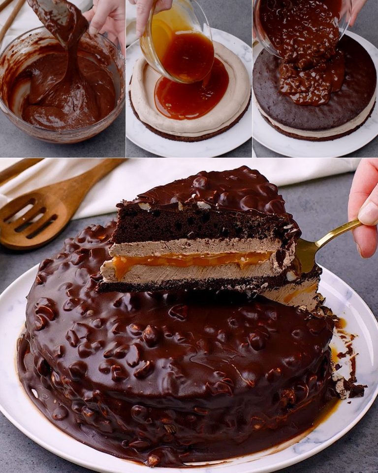 Torta al cioccolato ripiena di caramello: la ricetta del dolce super goloso