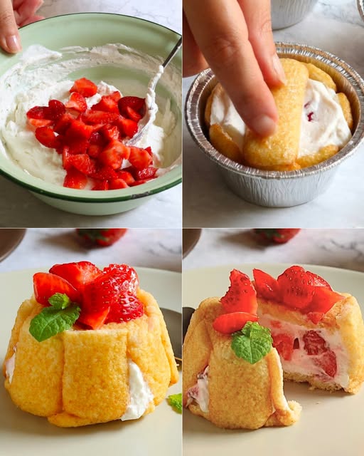 Tortini alle fragole
