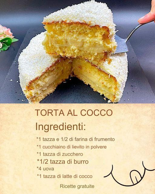 TORTA AL COCCO 😋