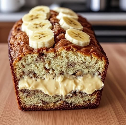 Pane alla Banana con Crema di Formaggio