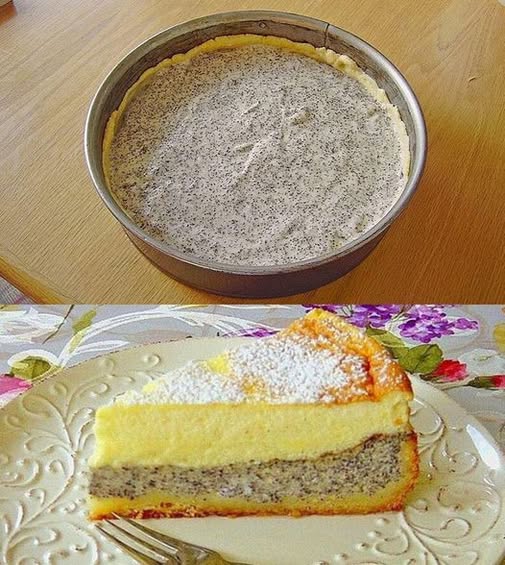 Wow, è semplicemente super delizioso! – Torta alla panna acida ai semi di papavero 👌 👌
