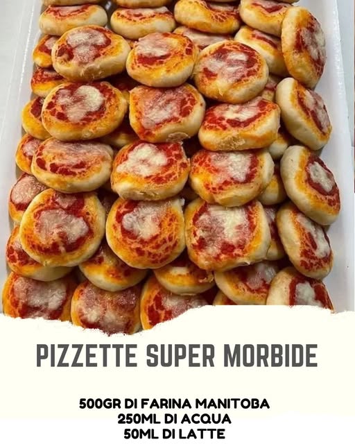 Pizzette super morbide