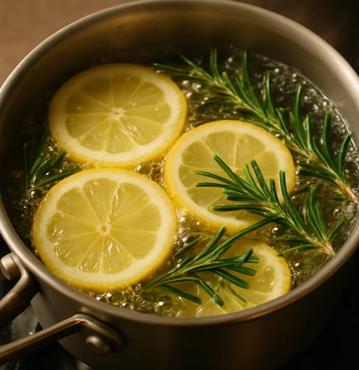 Come profumare tutta la cucina in 1 minuto con un rametto di rosmarino e un limone