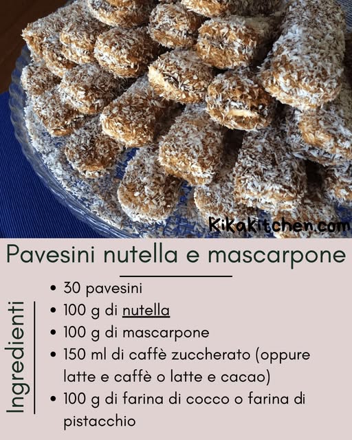 Delizia pavesini con nutella e mascarpone: la ricetta facile che conquisterà tutti!