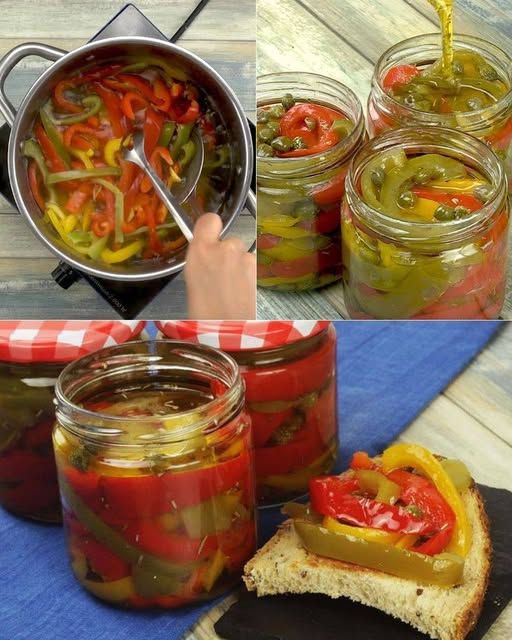 Peperoni sott’olio: la conserva saporita da preparare in casa!