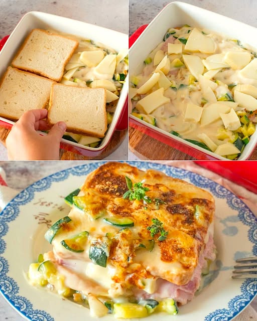 Lasagne di pancarrè con zucchine e formaggio: la ricetta semplice e golosa