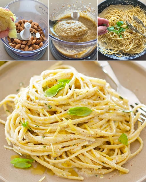Linguine al pesto di mandorle: la ricetta