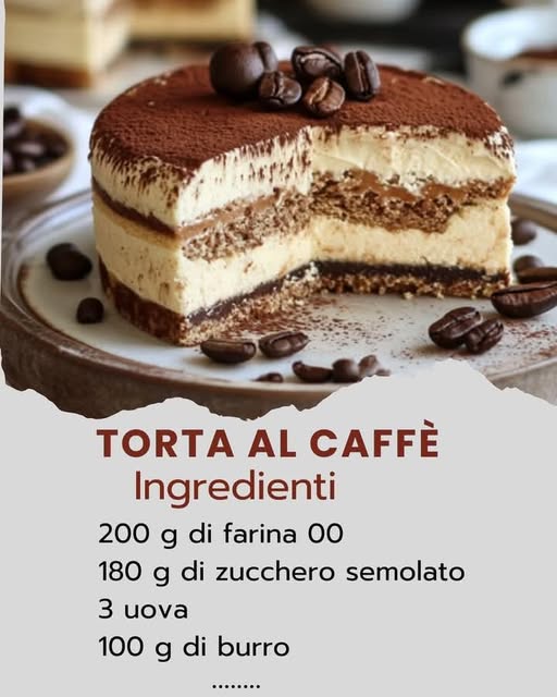Torta al caffè